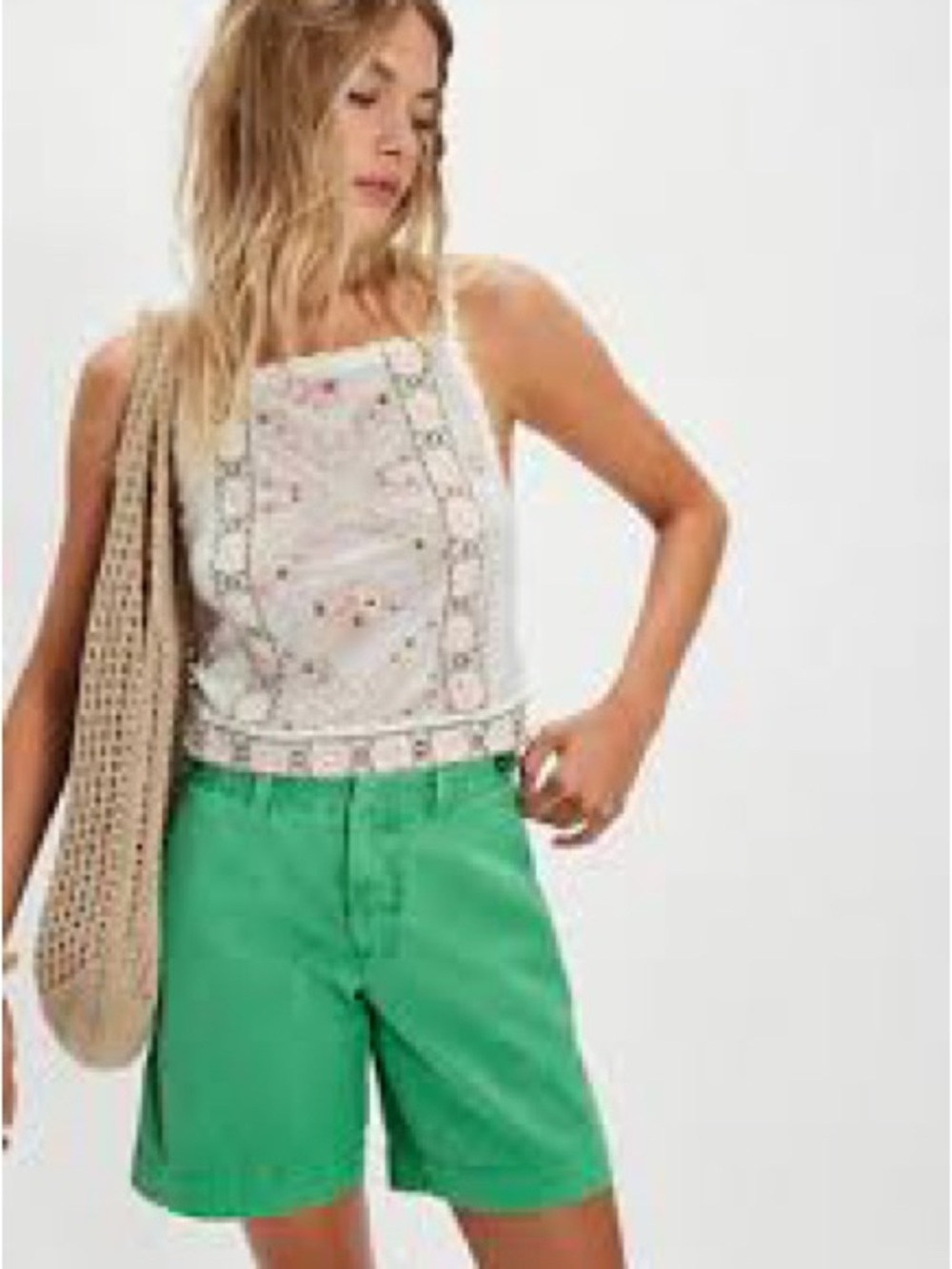 Free People Riverside Bermuda Shorts